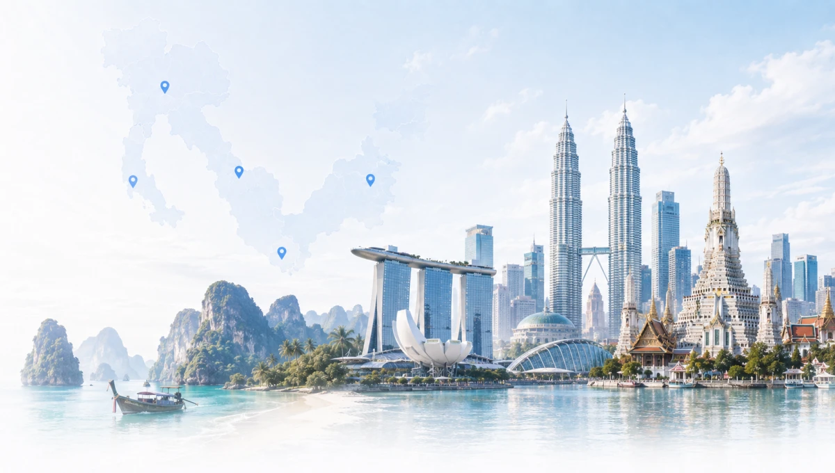 Malaysia, Singapore & Thailand