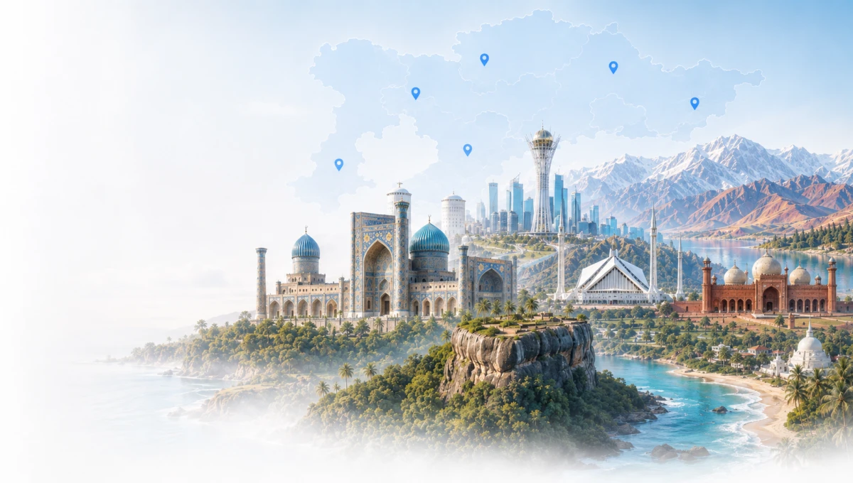 Asia (5 countries)